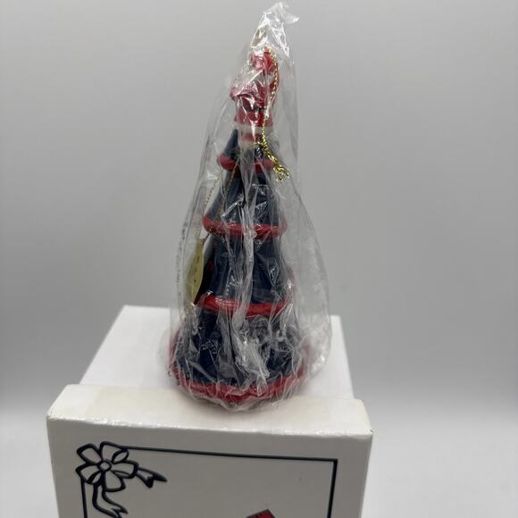 Danbury Mint Cleveland Indians 2010 Christmas Tree ornament With Box - Picture 3 of 8